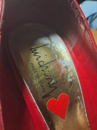 Zapatos de tacón Luichiny rojos talla 40