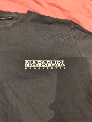 Camiseta Napapijri Negra Talla L