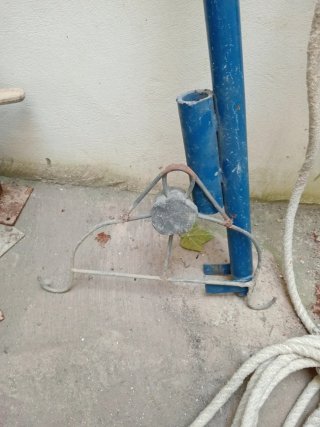 Garrucha para andamio