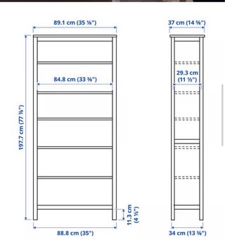 Lote Muebles Ikea Hemnes: Aparador, Librería, Mueb