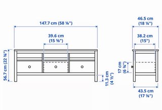 Lote Muebles Ikea Hemnes: Aparador, Librería, Mueb