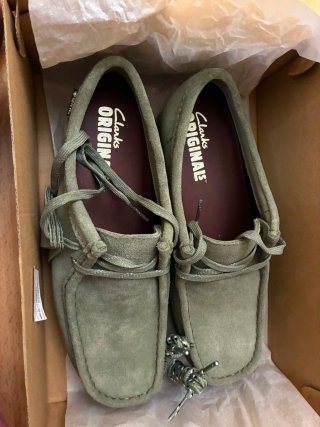 Clarks Wallabee GORE-TEX Verde