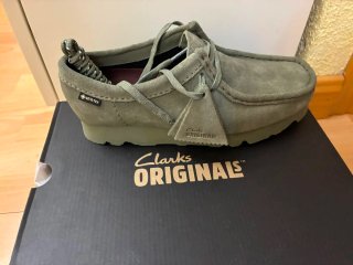 Clarks Wallabee GORE-TEX Verde