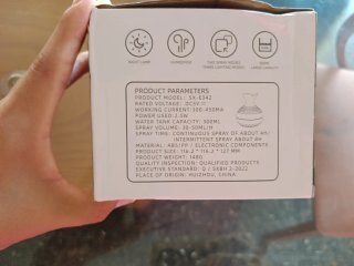 Humidificador Difusor Aromaterapia 300ML