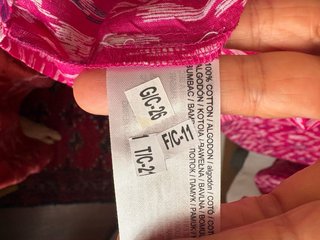 Vestido Verano Mango Algodón Talla L-XXL