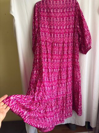Vestido Verano Mango Algodón Talla L-XXL