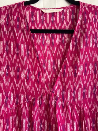 Vestido Verano Mango Algodón Talla L-XXL