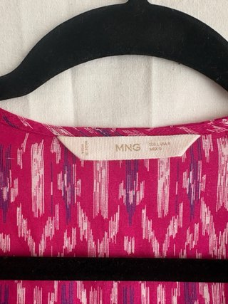 Vestido Verano Mango Algodón Talla L-XXL