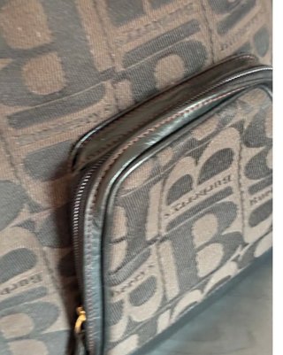 Mochila Burberry Marrón y Negra