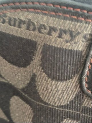 Mochila Burberry Marrón y Negra
