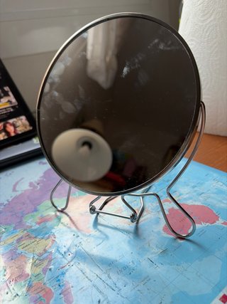 Espejo grabado a mano