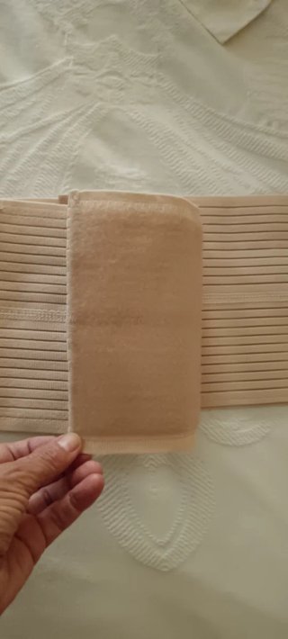 Faja sujeción cintura ortopédica beige