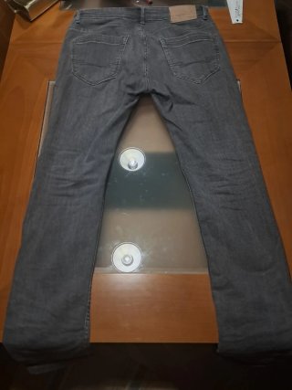 Vaqueros EasyWear Slim Fit talla 38 Gris Hombre