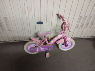 Bicicleta infantil rosa