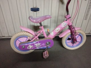 Bicicleta infantil rosa