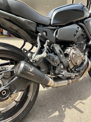 Yamaha XSR 700 Negra