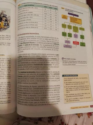 HMC historia del mundo contemporáneo, Bachillerato