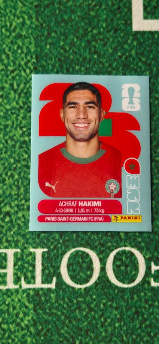 Cromo Achraf Hakimi Mundial FIFA 2022