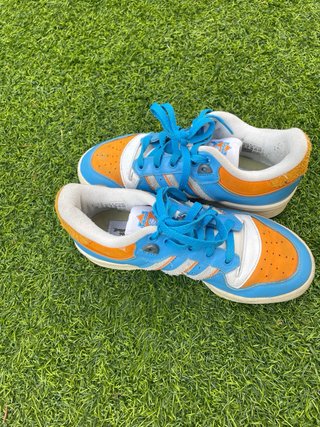 Zapatillas Adidas Simpsons Azul Naranja