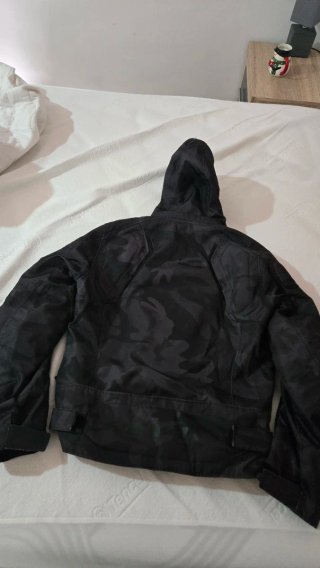 Chaqueta Rev'it Flare 2 Camo Negro-Gris talla M