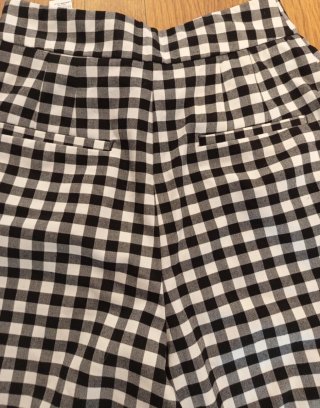 Pantalón tobillero Zara cuadros Vichy  M