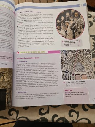 Libro Historia del Arte Bachillerato 2 Santillana