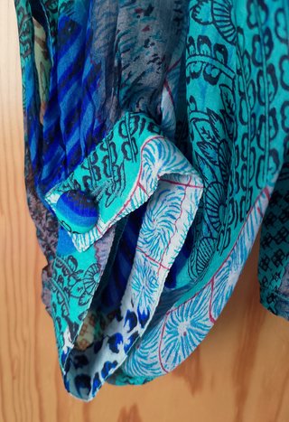 Blusa El Corte Inglés Gasa Bordada T.56