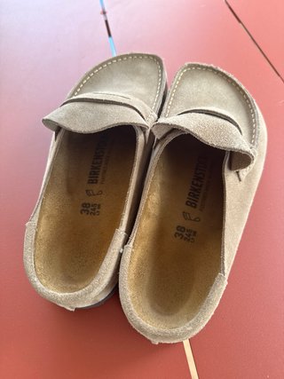 Birkenstock Naples Mocasines Beige