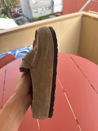 Birkenstock Naples Mocasines Beige