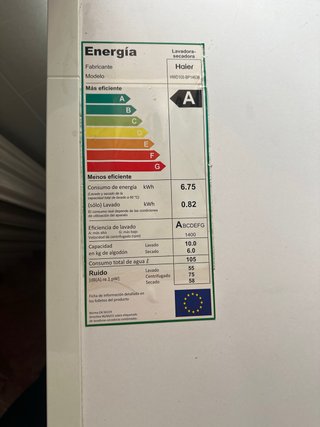 Lavadora-secadora Haier Hatrium Inverter