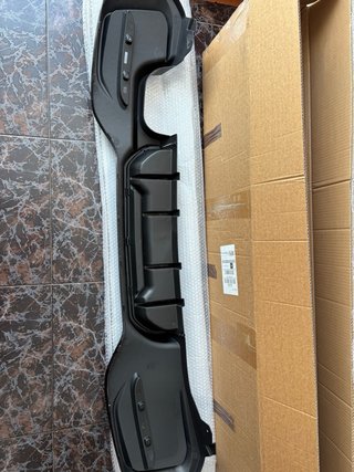 Difusor Trasero Negro Brillante BMW Serie 1