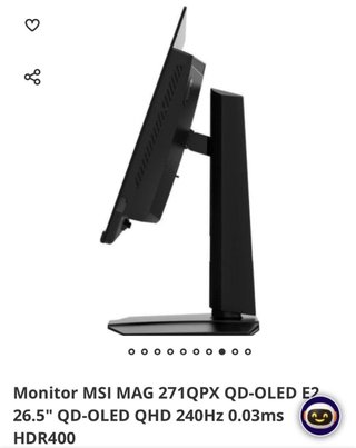 Monitor MSI MAG 271QPX QD-OLED E2 26.5