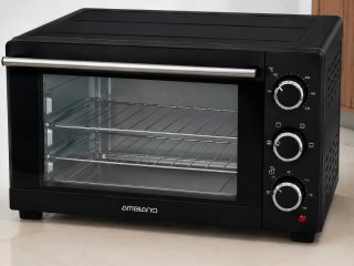 Mini Horno Eléctrico Ambiano Negro