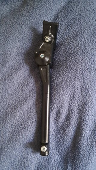 Caballete Bici Negro y Plata (Vendo por no uso)
