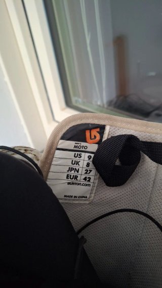 Scarponi Snowboard Burton Taglia 42
