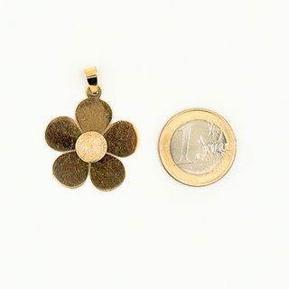 Colgante Flor Oro 18K 4,20grs