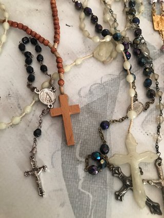 Antichi rosari con croci 8