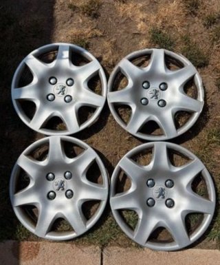 Tapacubos Peugeot 15 Originales (4 uds)