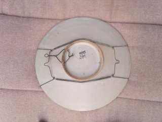 Plato Cerámica Decorado Antiguo