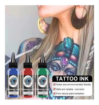 Pack 14 Tintas Tatuaje DLD INK Colores Variados