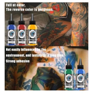 Pack 14 Tintas Tatuaje DLD INK Colores Variados