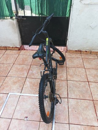 Bicicleta Rockrider Infantil Negra