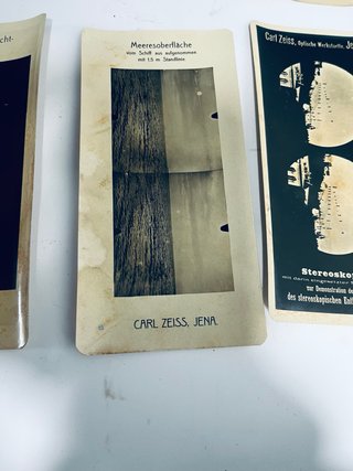 Fotografías Estereoscópicas Carl Zeiss Jena