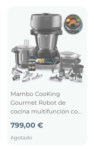 Robot Cocina Cecotec Mambo 2025