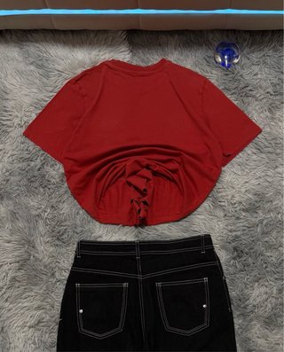 Camiseta Estampada Puma Roja