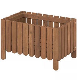 Jardinera de madera Ikea