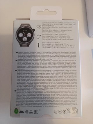 Moto Watch Ed. Esp. Plata + 2 Correas