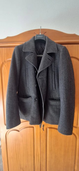 Chaqueta Benetton Gris Oscuro