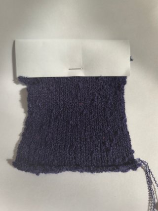 Cono Lana Knop Perlé Azul Marino