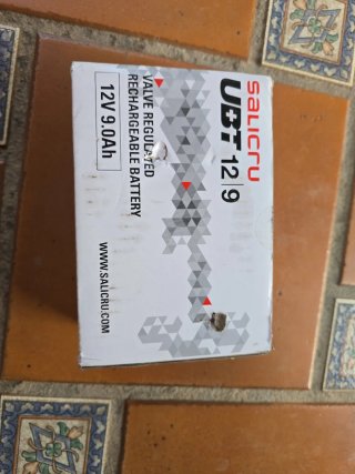 Batería Salicru UBT 12 7 12V 7Ah